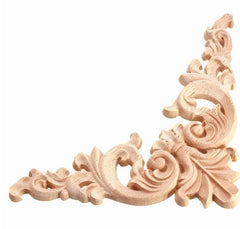 Wood Oak Carved Corner