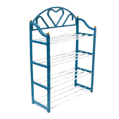 Environmental Plastic Home 4 Tier Shoes Rack