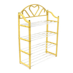 Environmental Plastic Home 4 Tier Shoes Rack