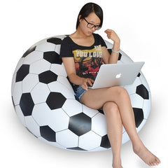 Inflatable Sofa Soccer Football Self Bean Bag Chair