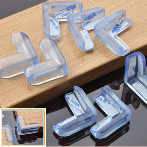 Soft Transparent Safe Bed Table Desk Corner Protection Cover