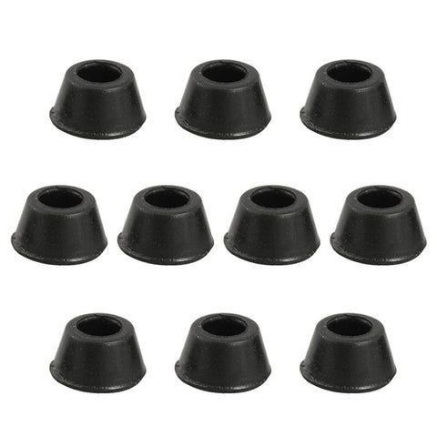 Conical Recessed Rubber Feet Bumpers Covers