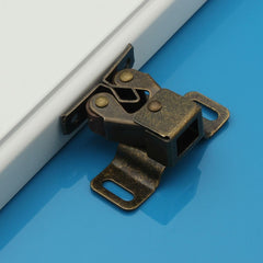 Double Roller Bronze Plate Door Latch