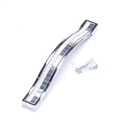 Modern Colorful Alloy Crystal Glass Furniture Handle