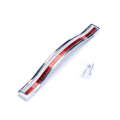 Modern Colorful Alloy Crystal Glass Furniture Handle