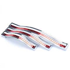 Modern Colorful Alloy Crystal Glass Furniture Handle