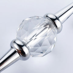 Modern Luxury Crystal Glass Pull Handle Knob