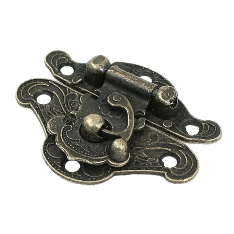 Bronze Tone Metal Antique Style Latch