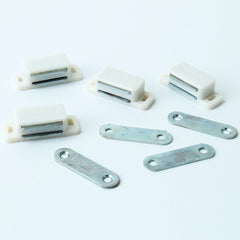 Plastic Wardrobe Door Magnetic Catch Latch