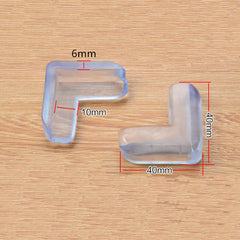 Soft Transparent Safe Bed Table Desk Corner Protection Cover