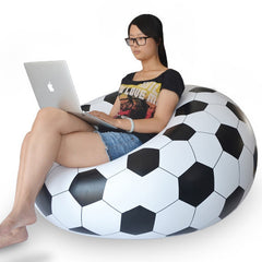 Inflatable Sofa Soccer Football Self Bean Bag Chair