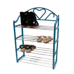 Environmental Plastic Home 4 Tier Shoes Rack