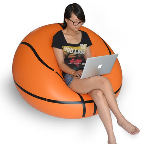 Inflatable Sofa Soccer Football Self Bean Bag Chair