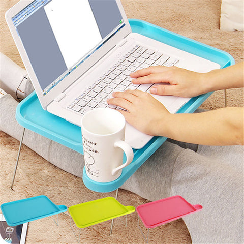 Portable Light Plastic Laptop Table Computer Desk Stand