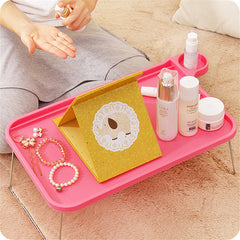 Portable Light Plastic Laptop Table Computer Desk Stand