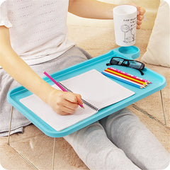 Portable Light Plastic Laptop Table Computer Desk Stand